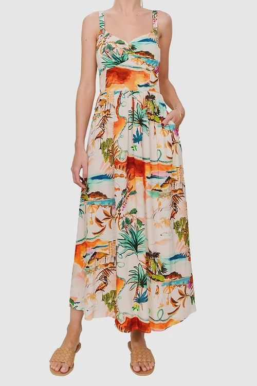 EMMA MAXI DRESS - MULTI