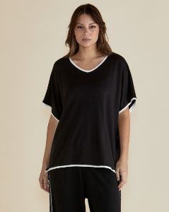 CLARA TEE - BLACK