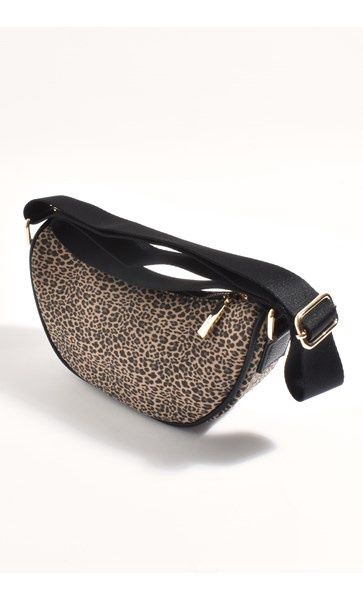 LUELLA SADDLE BAG - LEOPARD