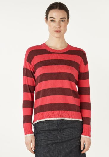 BLAKE BLOCK CREW - PINK STRIPE