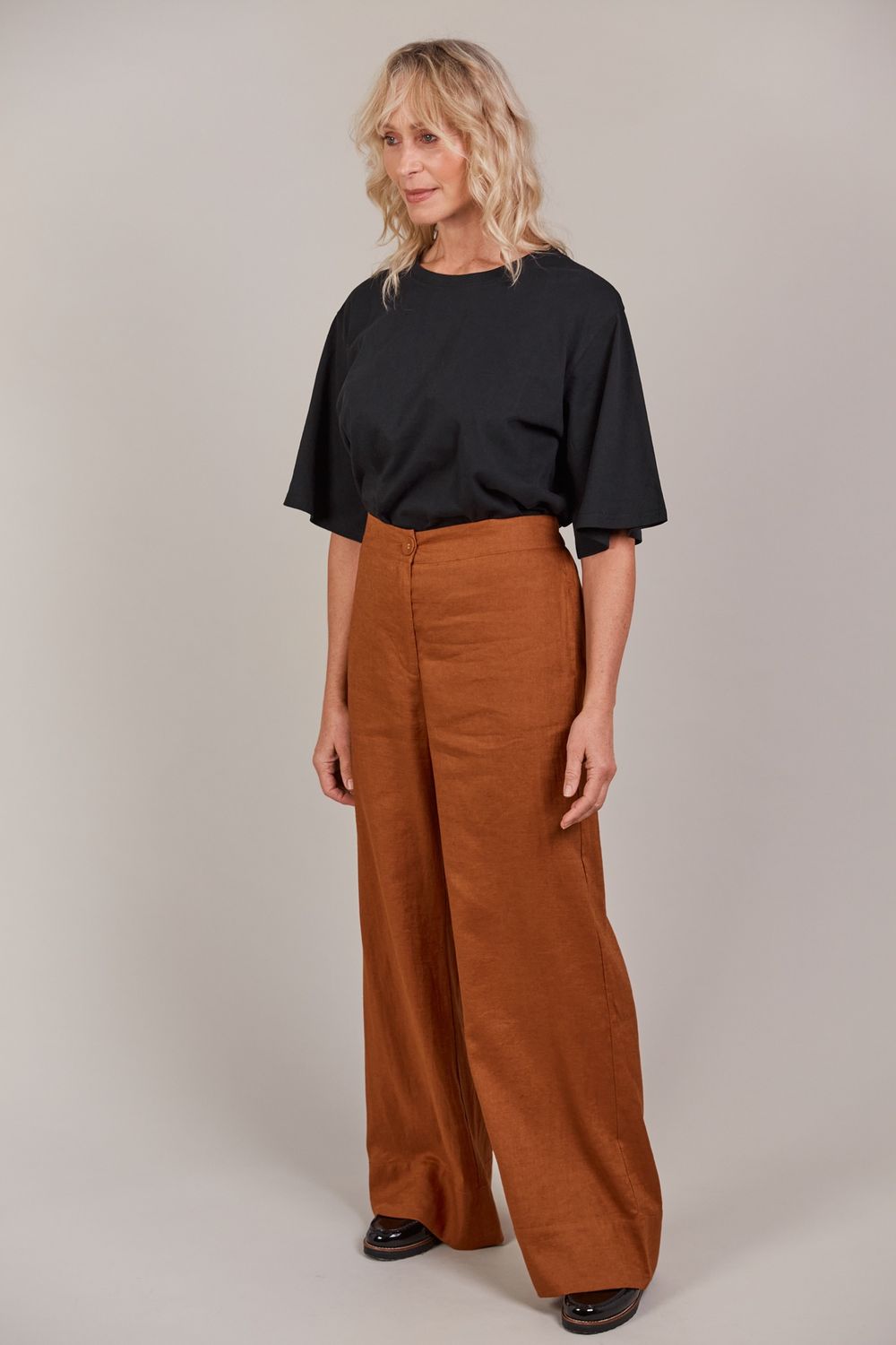 LAAX LINEN PANT - HAZEL