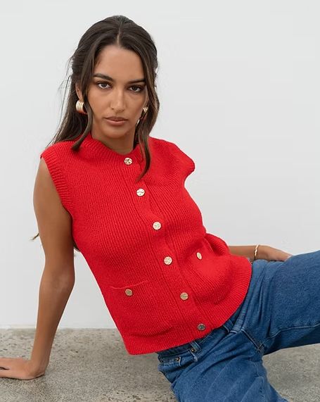 TONI KNIT - RED