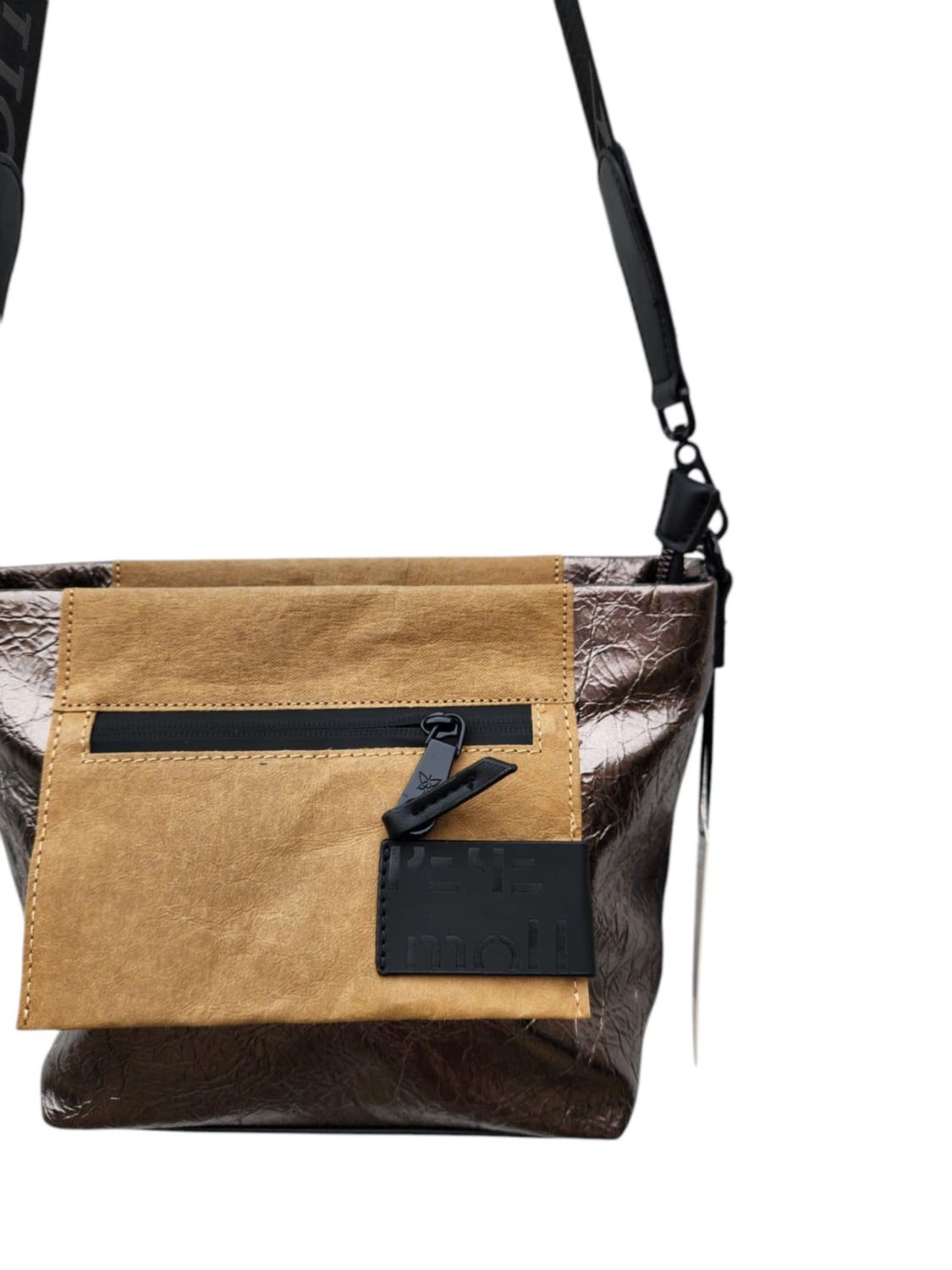 MINK CROSSBODY - PEWTER
