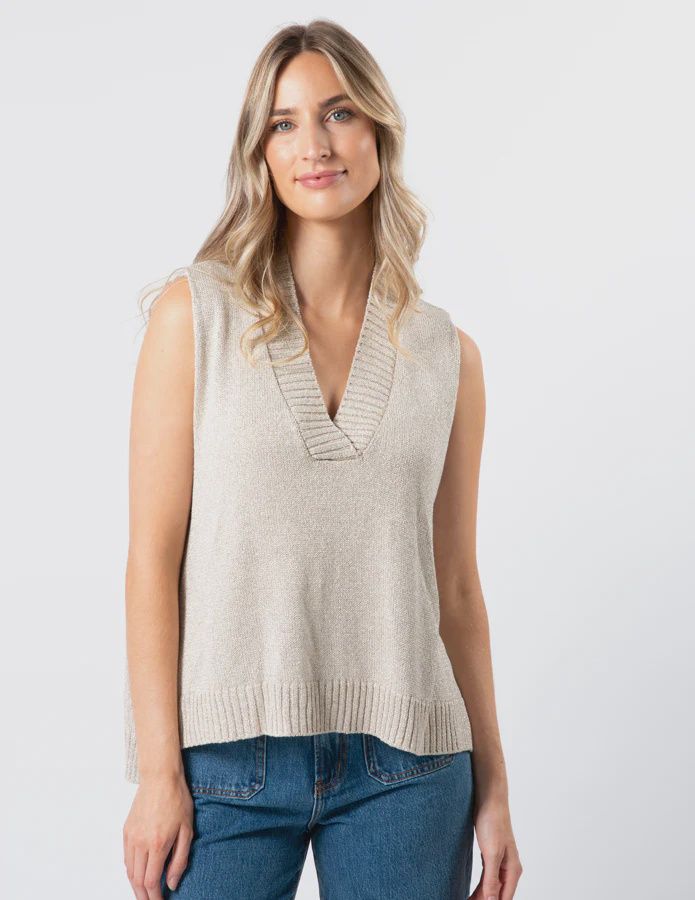 MELODY VEST - GOLD