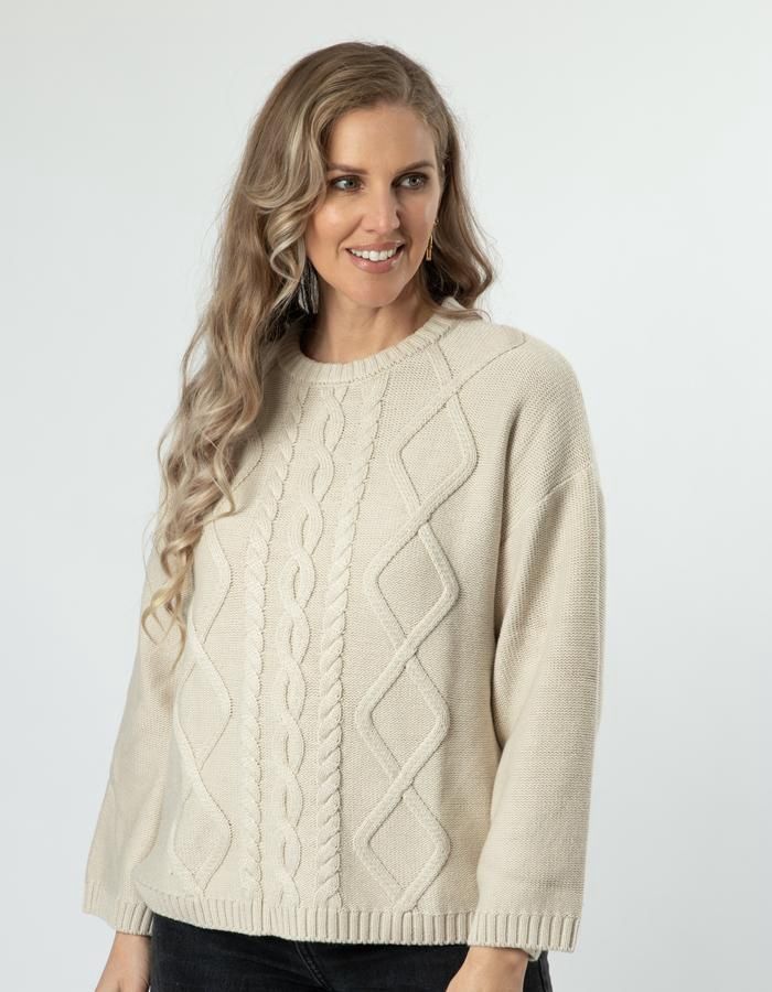 WILLOW JUMPER - OATMEAL