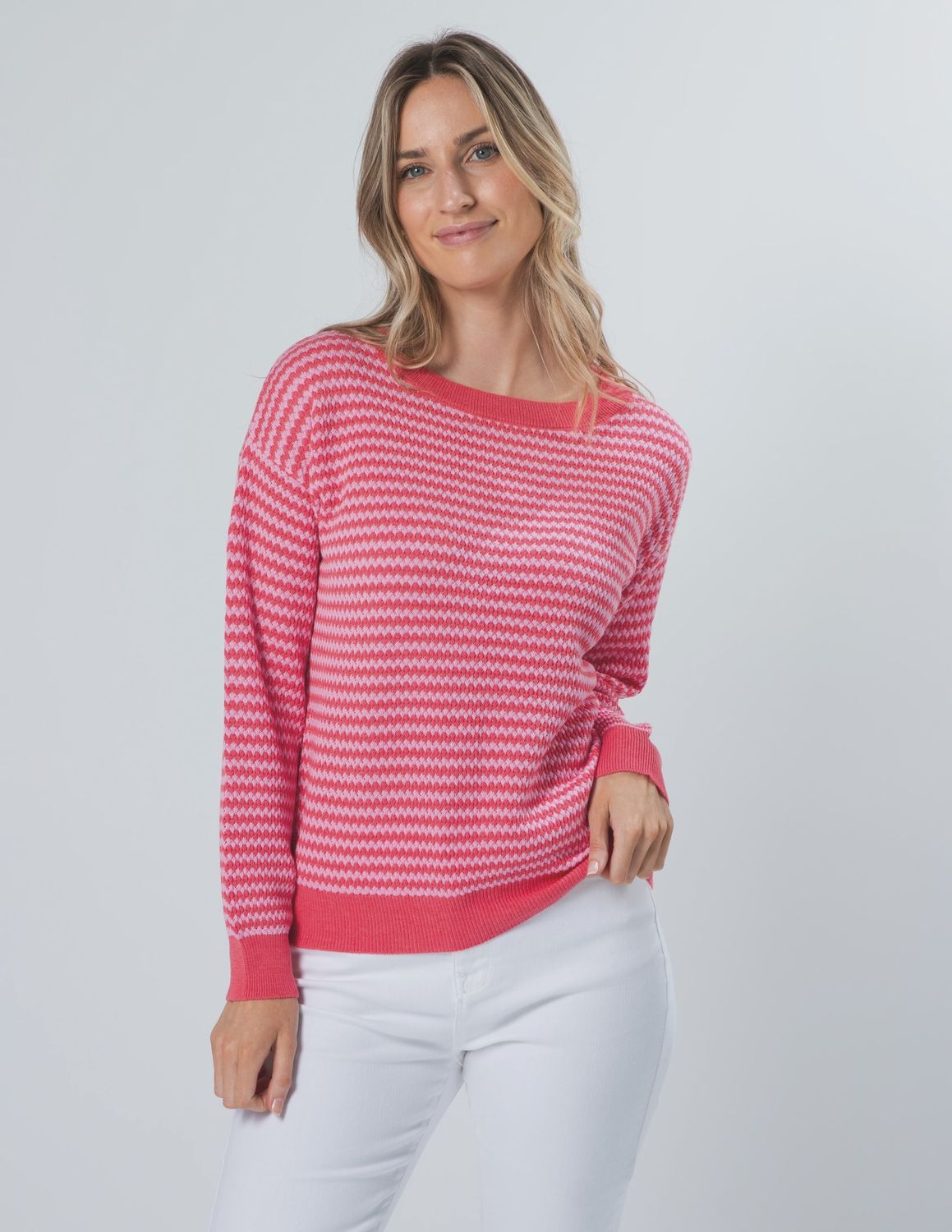 KHLOE JUMPER - ROSE