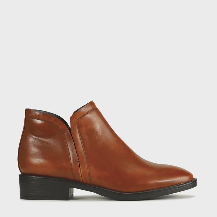 TARI SHORT BOOT - BRANDY