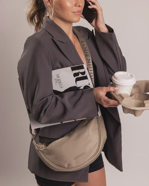 SYLVIA CROSSBODY BAG - BEIGE