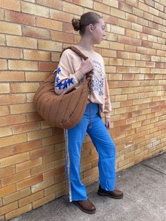 LA SIRENA PANT SET - BEI/BLUE