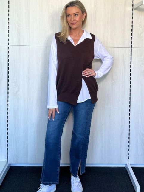 VICKY VEST - NATURAL