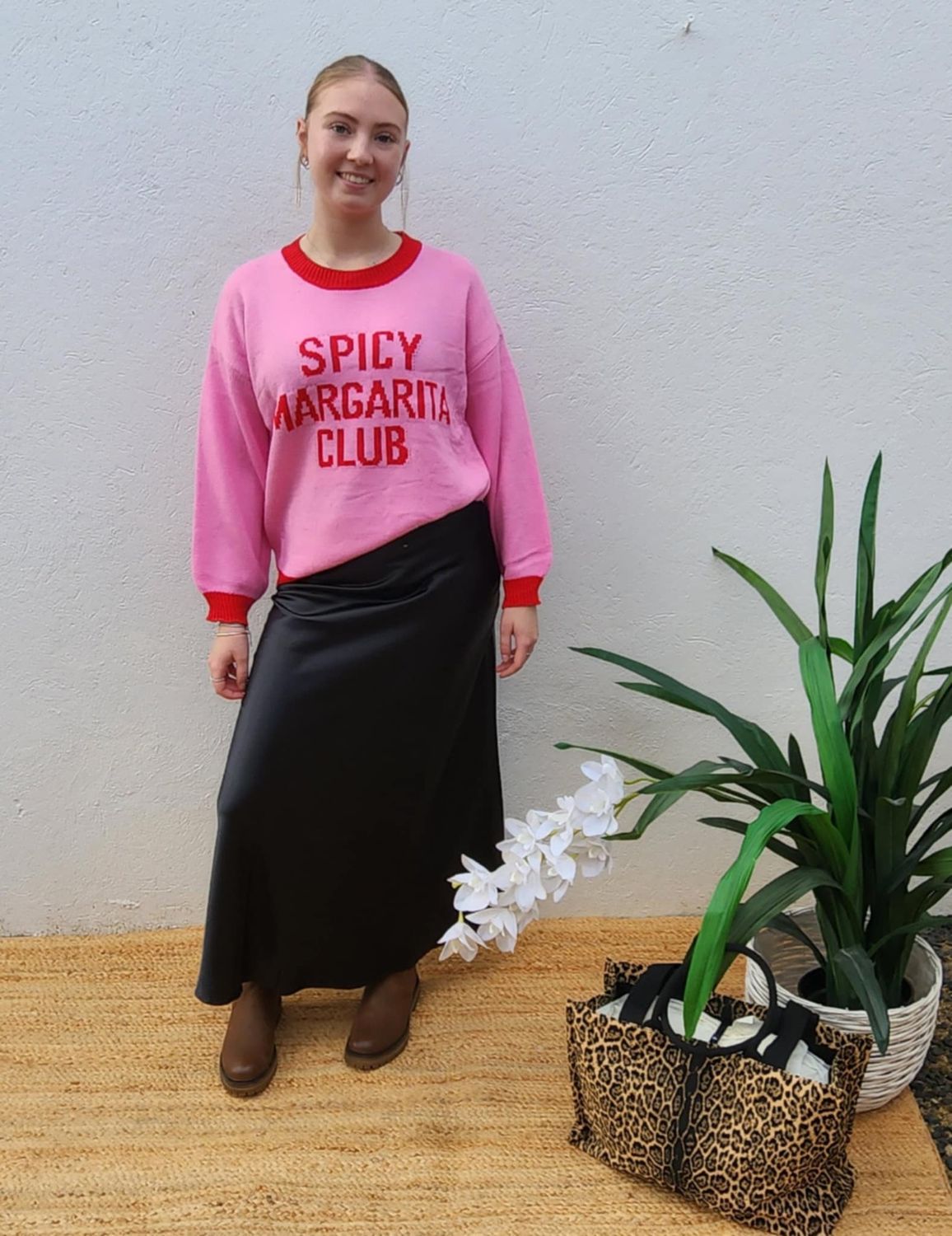 BF SPICY MARGS KNIT - PINK