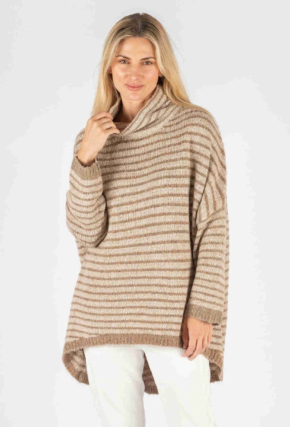 GYPSY MOHAIR KNIT - BEIGE