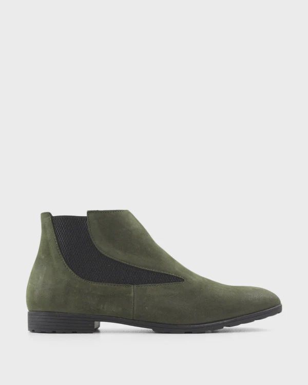 OWEN LEATHER BOOT - KHAKI