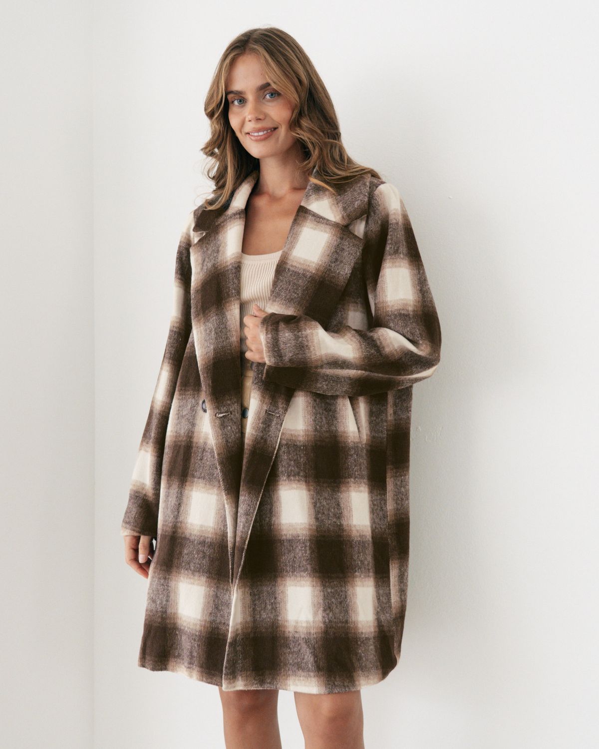 VALENICIA COAT - CHOC