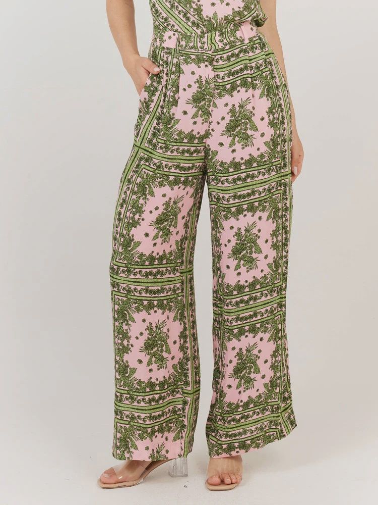 DOMINICA PANT - PAISLEY MULTI