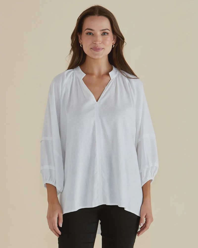 GRAZIA BLOUSE - WHITE