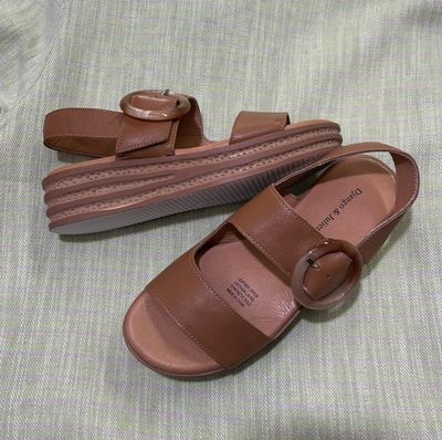 CRICKET LEATHER SANDALS - TAN