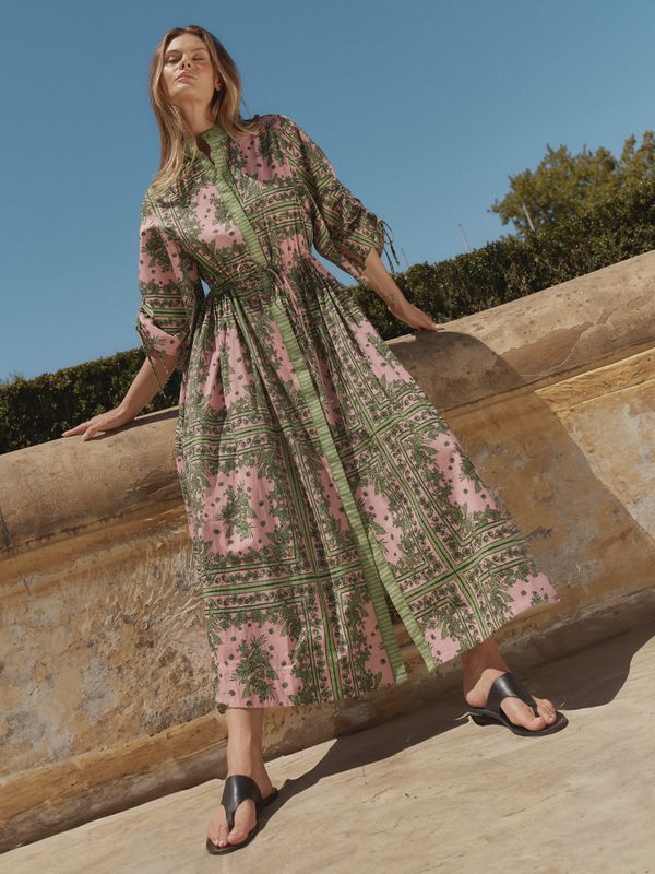 DOMINICA DRESS - PAISLEY MULTI