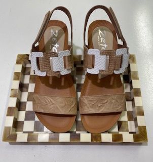 RUNA LEATHER SANDLE BEIGE