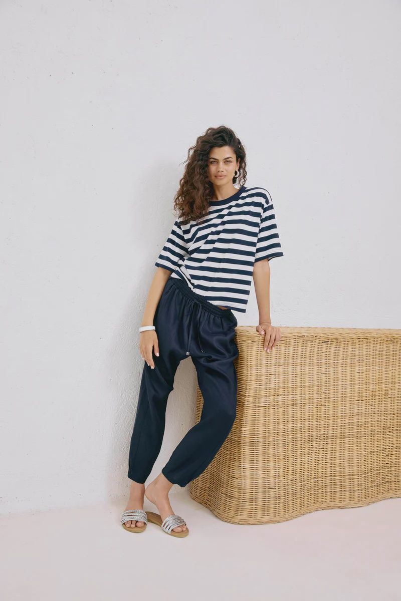 STUDIO RELAXED PANT - NAVY
