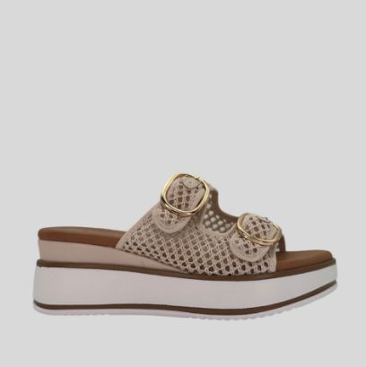 LIMA MESH SLIDE - CREAM