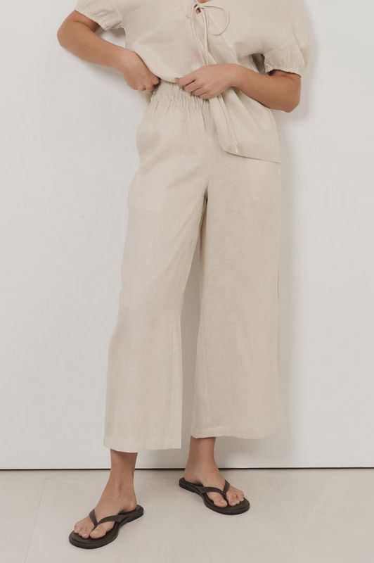 FABLE CULOTTE PANT - STONE