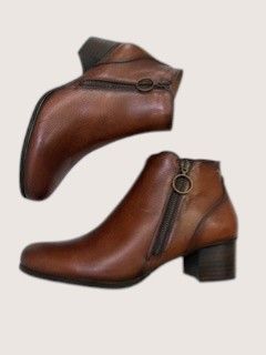 GIPSY LEATHER BOOT - DARK CUERO