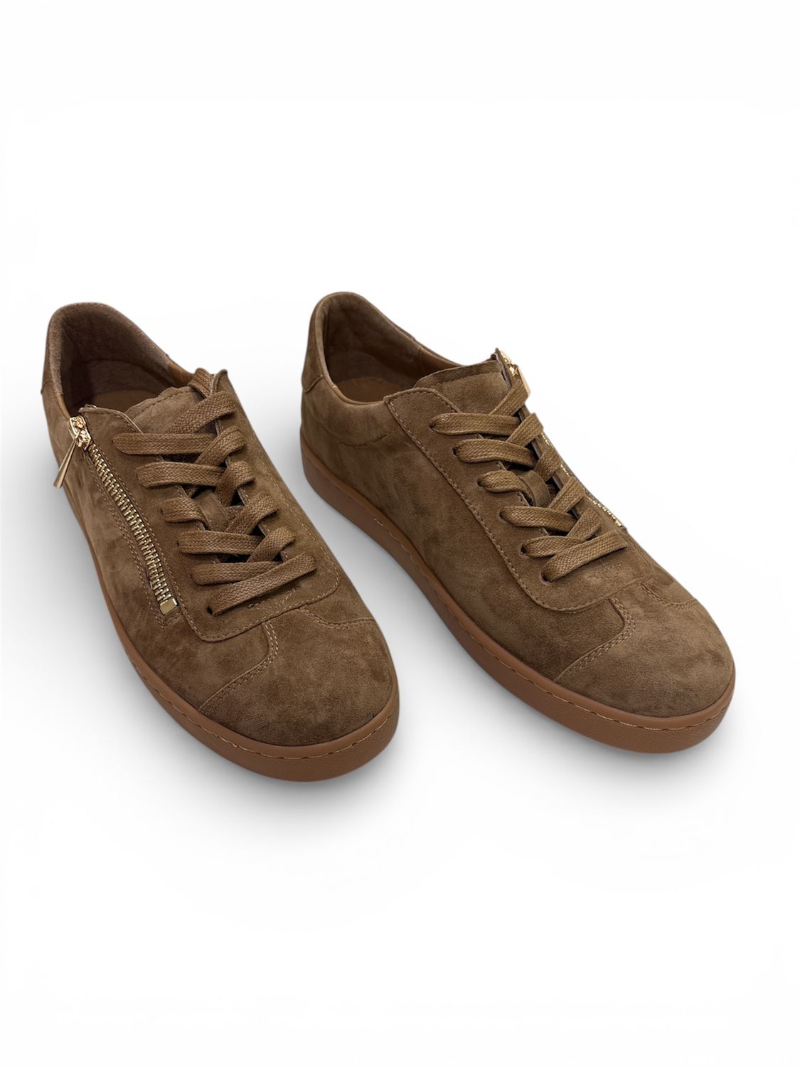 HINA SUEDE SNEAKER - WHISKEY