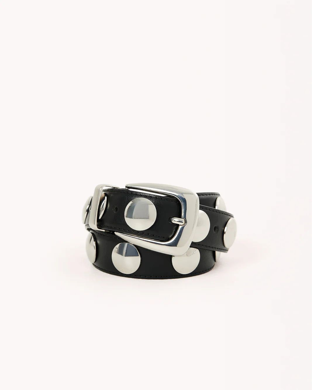 BAILEY BELT - BLACK/SILVER