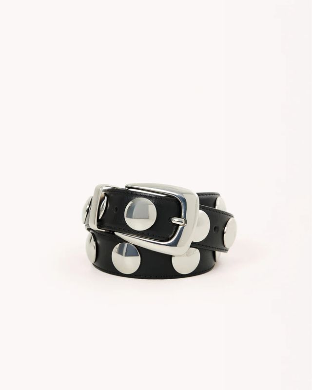 BAILEY BELT - BLACK/SILVER