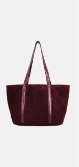 SABLE TOTE - MAHOGANY