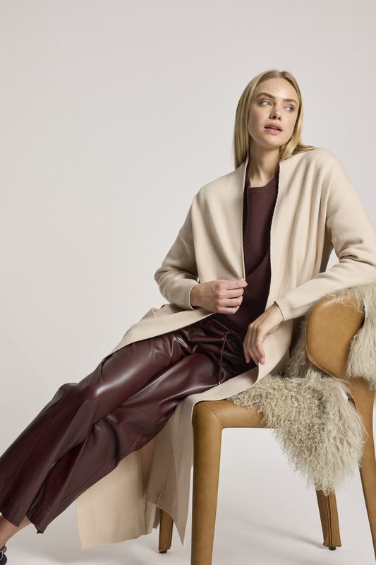 ZALA CARDIGAN - BISQUE