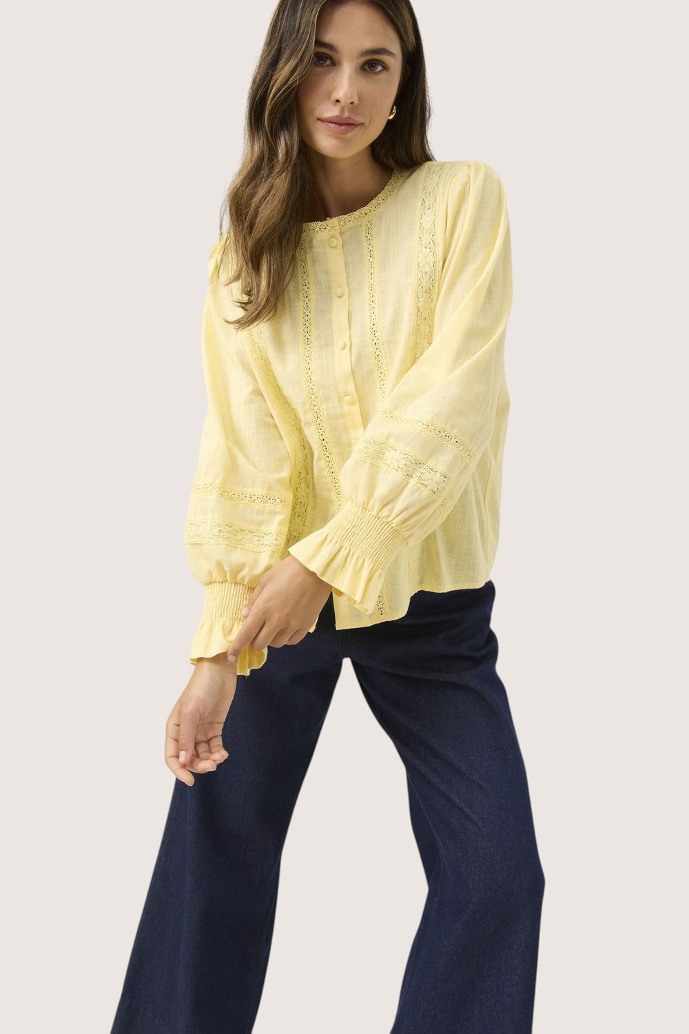 MAEVE SHIRT - BUTTER