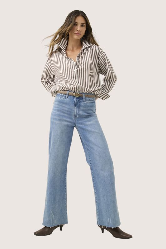 QUINN SHIRT - CHOCOLATE