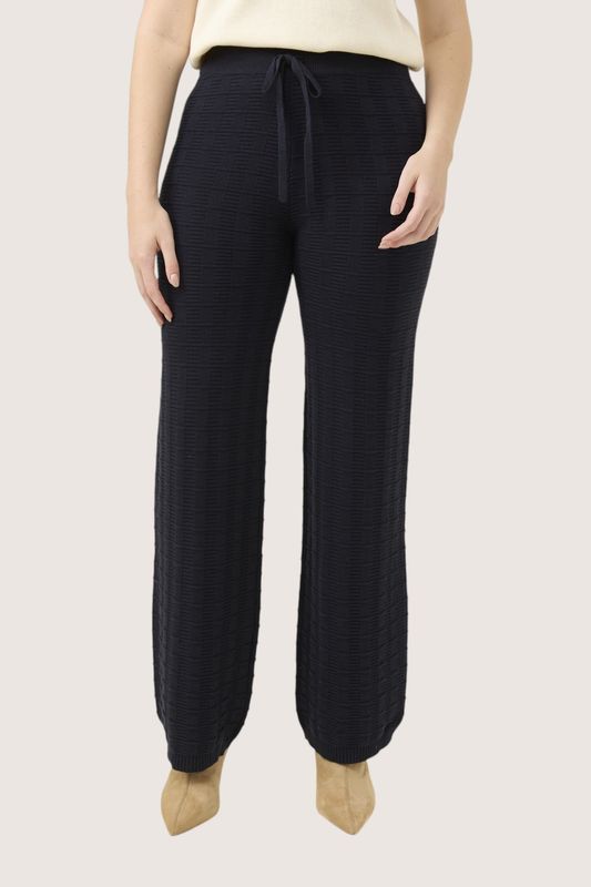 SADIE KNIT PANT - NAVY