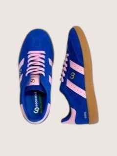 ELIZABETH PARALLEL - BLUE/PINK