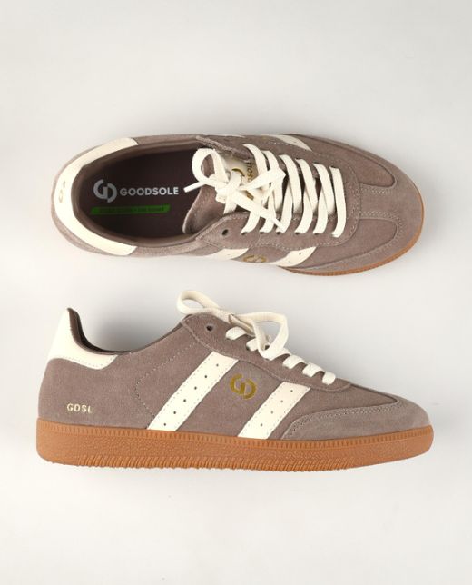 TIFF PARALLEL SNEAKER - TAUPE