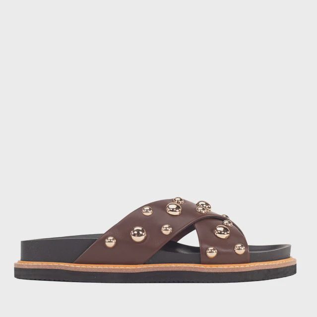 MODE STUD SLIDE - CHESTNUT