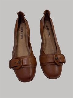 FENJA LEATHER FLAT - TAN