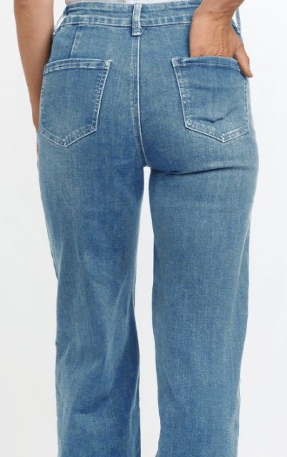 BOBBI 7/8TH JEAN - LIGHT WASH