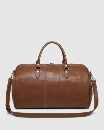 COOPER TRAVEL BAG - COGNAC