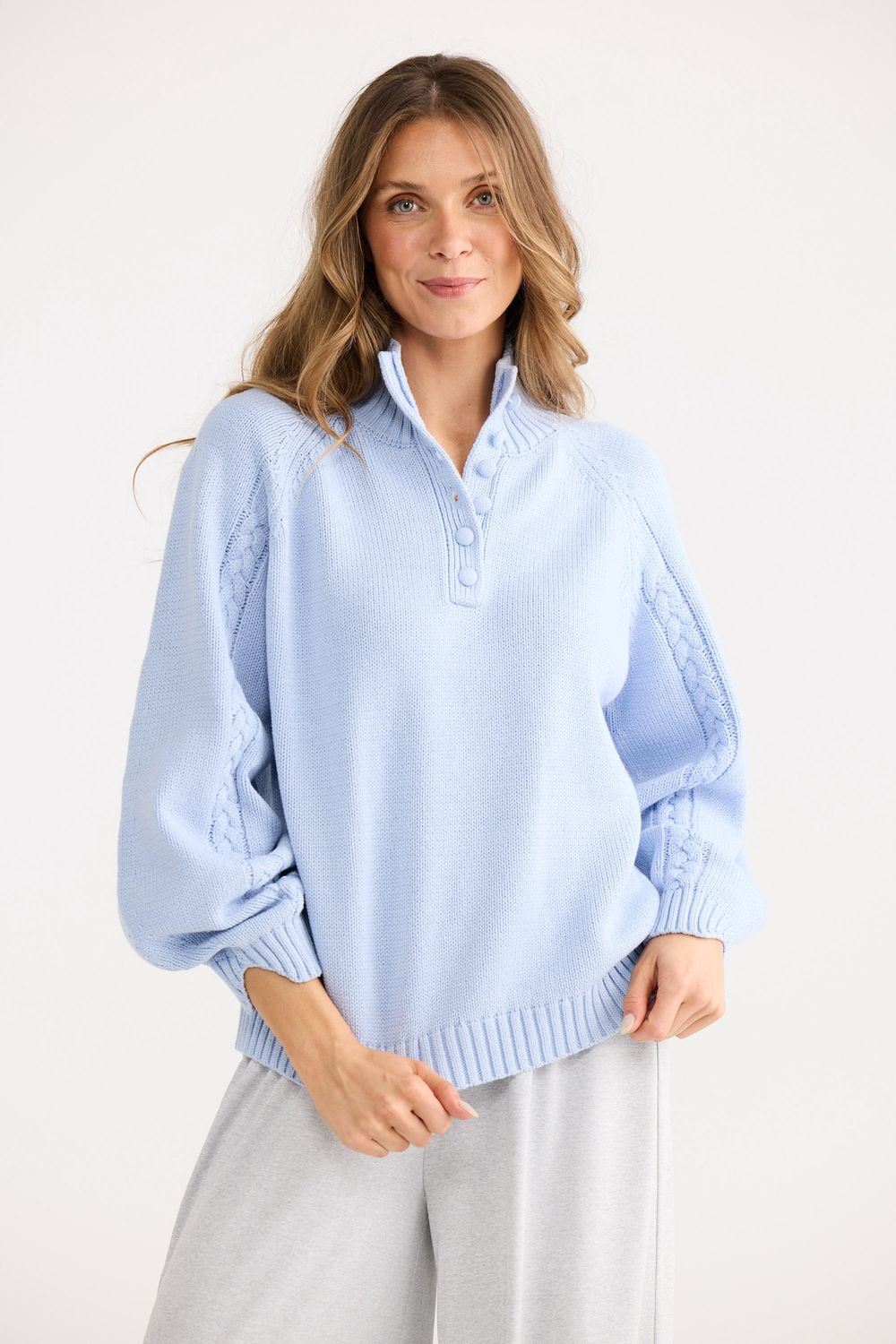 ROOMMATE KNIT - BLUE