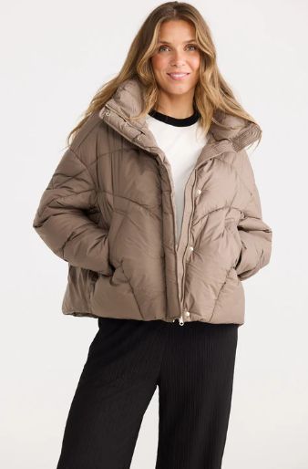 ZELLA PUFFER - BARK