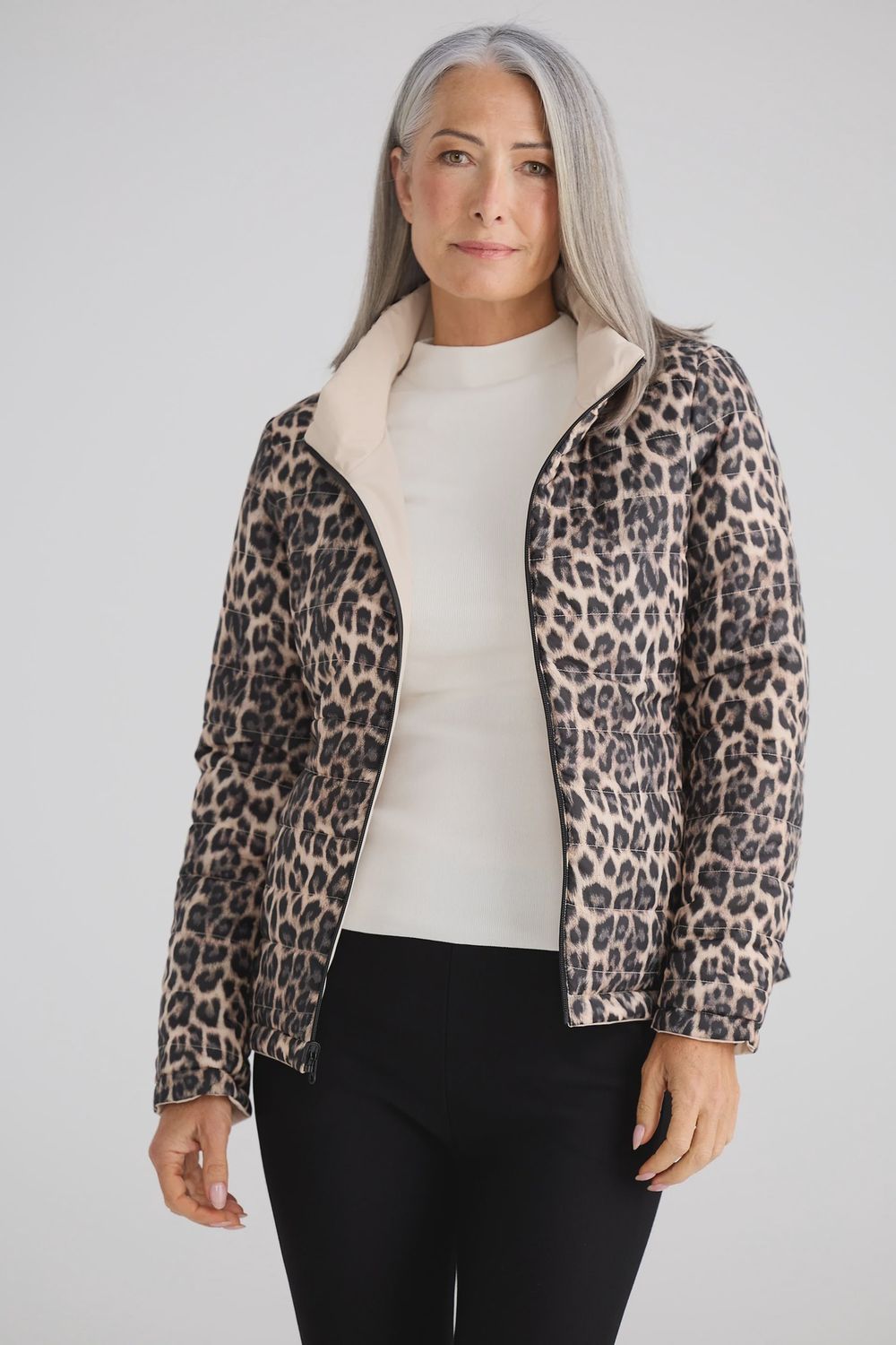 AURELLA REVERSIBLE PUFFER - LEO