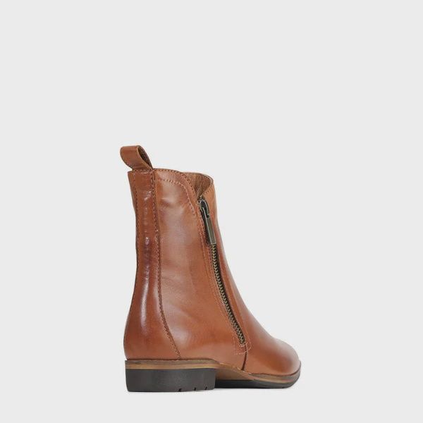 GAITES LEATHER BOOT - BRANDY