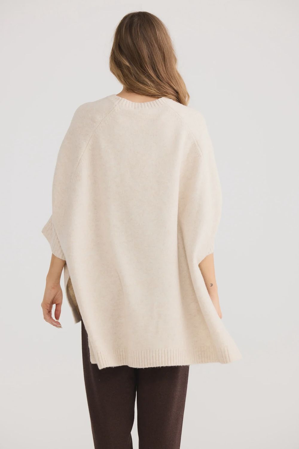 CINDER PONCHO - OAT
