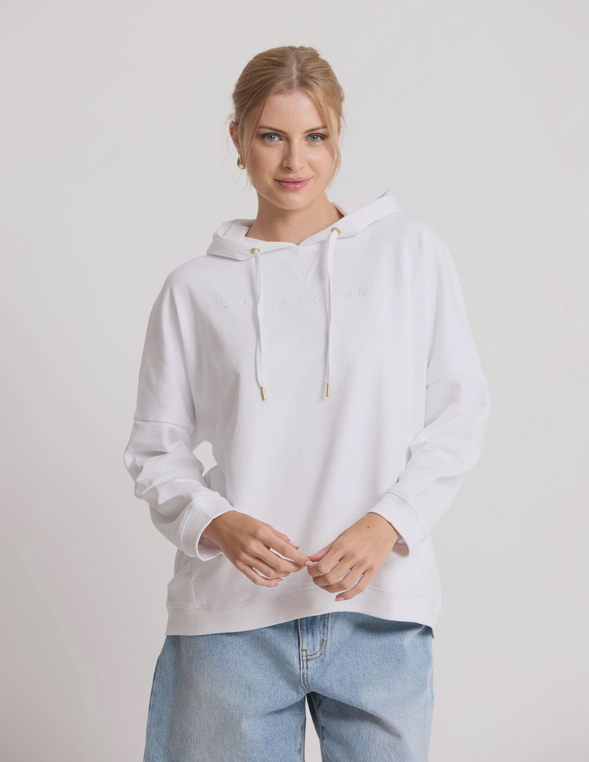NEWPORT HOODIE - WHITE