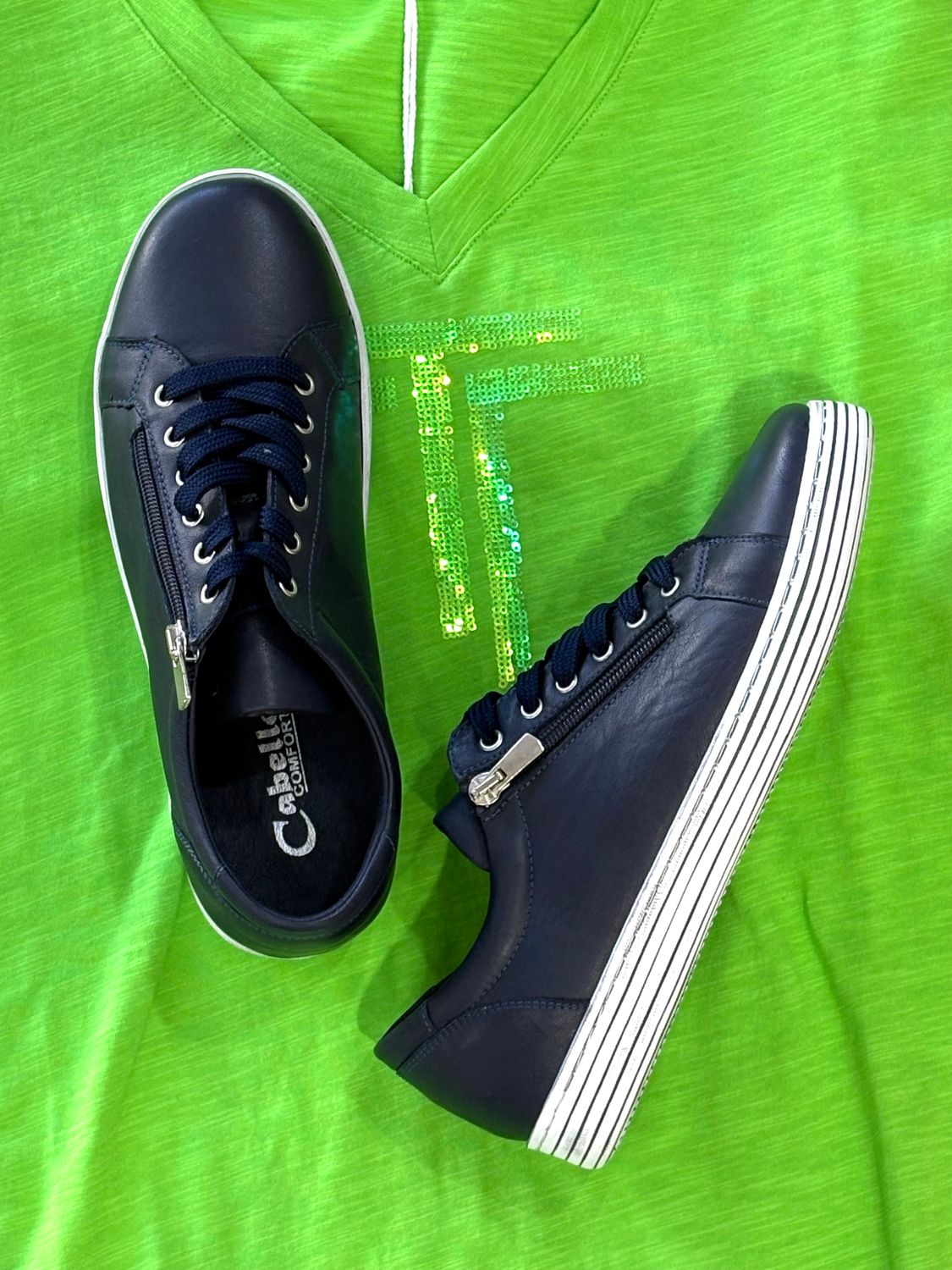 CALLIE LIFESTYLE SNEAKER - NAVY