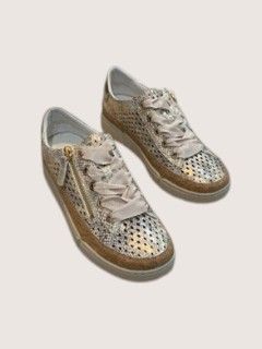 TORQUE LEATHER SNEALER - PALE