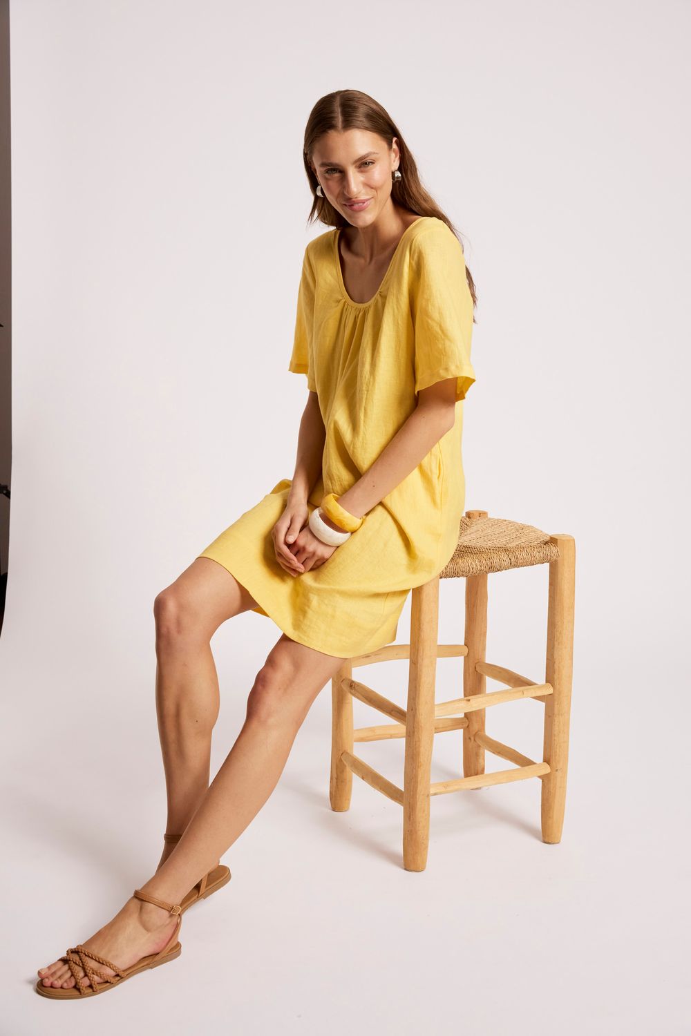 COVE MIDI DRESS - SUNSET